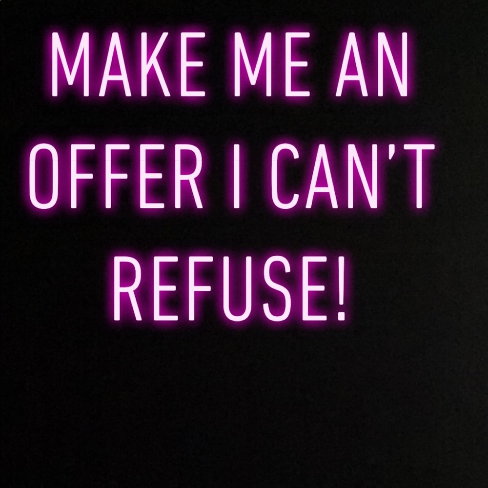 Make me an offer I can’t reuse!